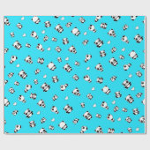 Panda-patroon Cadeaupapier (Vlak)