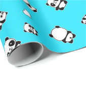 Panda-patroon Cadeaupapier (Rol Hoek)