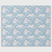 Panda patroon inpakpapier (Vlak)