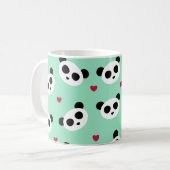  Panda-patroon Koffiemok (Voorkant links)