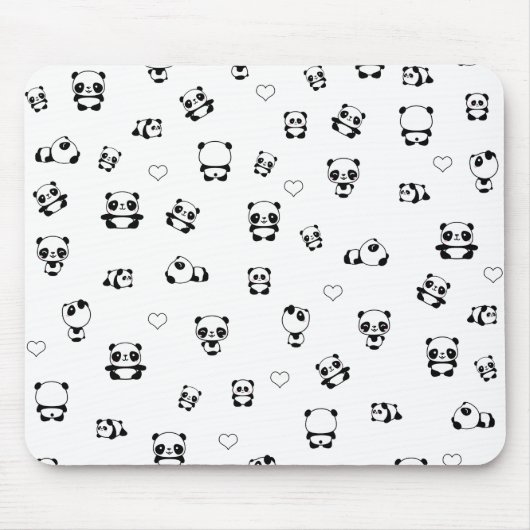 Panda-patroon Muismat (Voorkant)