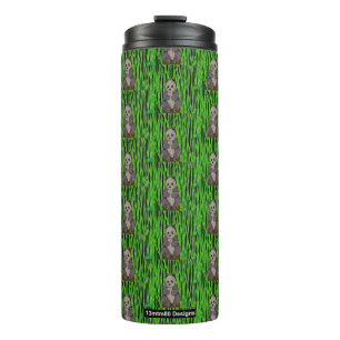 Panda (patroon) - Thermische tumbler Thermosbeker