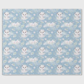 Panda Patroonpapier Cadeaupapier (Vlak)