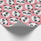 Panda Patroonpapier Cadeaupapier (Hoek)