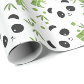 Panda Pattern Cadeaupapier (Rol Hoek)