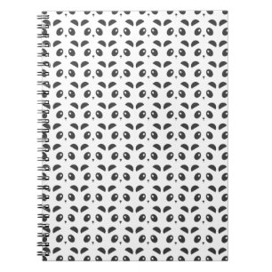 Panda Pattern-laptop Notitieboek