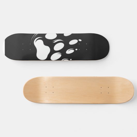 Panda Paw Skateboard (Horizontaal)