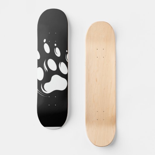 Panda Paw Skateboard (Voorkant)
