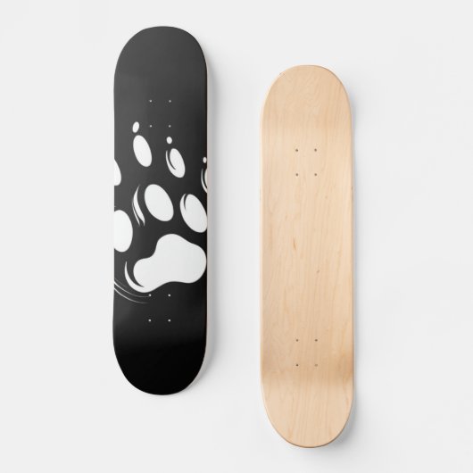 Panda Paw Skateboard (Voorkant)