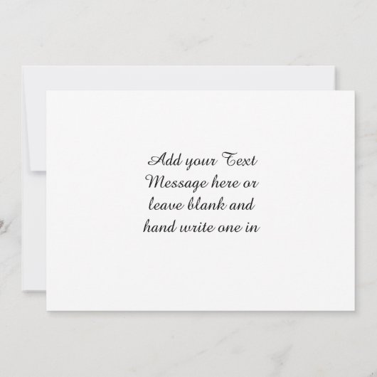 Panda Peeking Bamboe Waterverf Aankondiging (Achterkant)