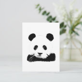 Panda Peeks uit Briefkaart (Staand voorkant)