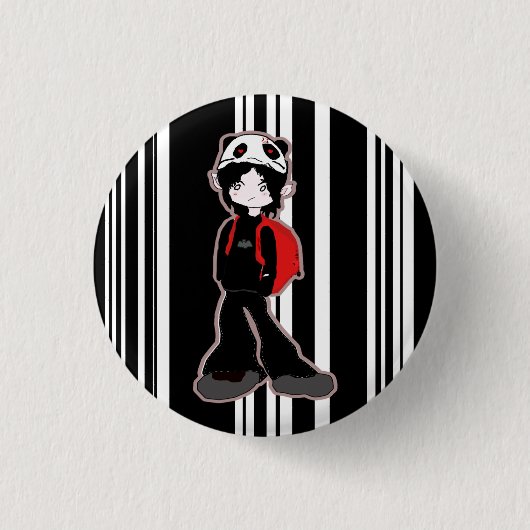 Panda Pet Button (Voorkant)