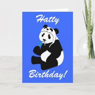Panda Pet (geboortedag) Kaart