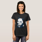 Panda Pew Schattigee kookplaat T-shirt (Voorkant volledig)