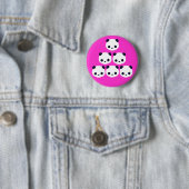 Panda Pile Ronde Button 5,7 Cm (In situ)