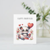 Panda Piloot Verjaardag (Staand voorkant)