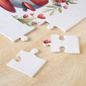 Panda Piloot Verjaardag Legpuzzel (Zijkant)