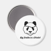 Panda Pirate Magneet (Voorkant / Achterkant)