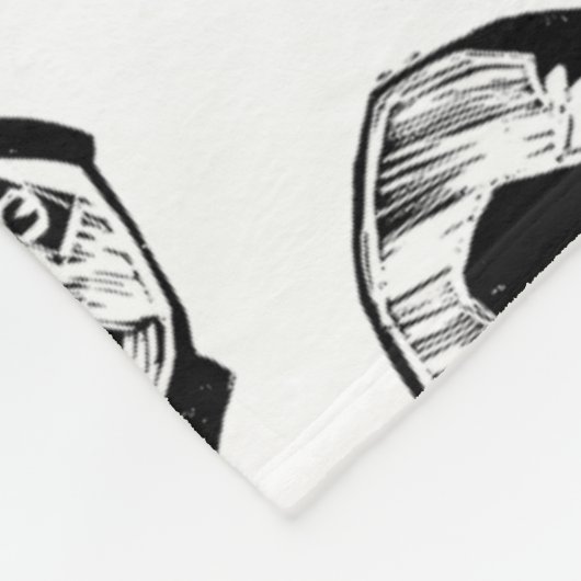 Panda Play Fleece Blanket, groot (Hoek)