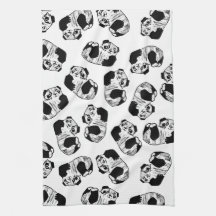 Panda Play Kitchen Towel 16 x 24 inch