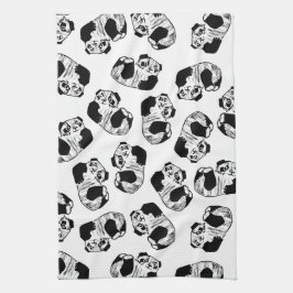 Panda Play Kitchen Towel 16 x 24 inch Theedoek