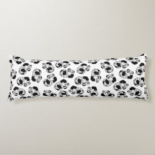Panda Play Pattern Cotton Body Pillow Lichaamskussen