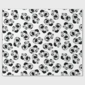 Panda Play Wrapping Paper, 30 x 6' Cadeaupapier (Vlak)