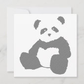 panda plush kaart (Voorkant)