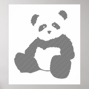 panda plush . poster