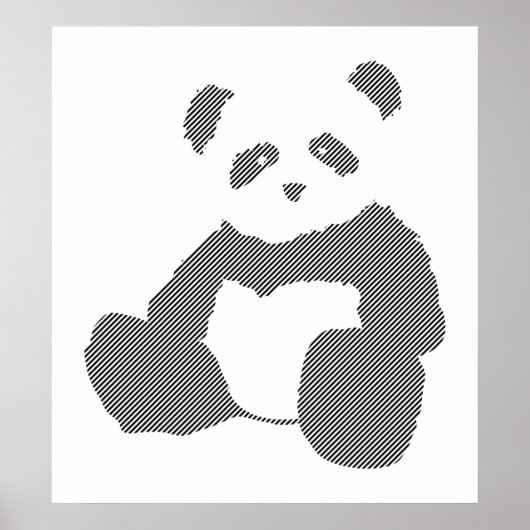 panda plush . poster (Voorkant)