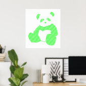 panda plush . poster (Thuiskantoor)