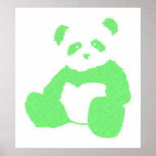 panda plush . poster