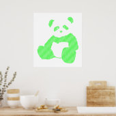 panda plush . poster (Keuken)