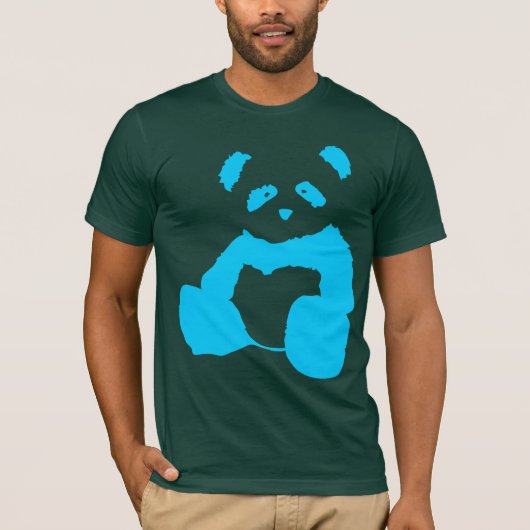 panda plush . t-shirt (Voorkant)