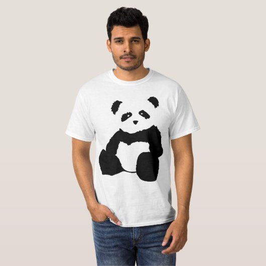 panda plush . t-shirt (Voorkant volledig)
