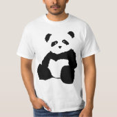 panda plush . t-shirt (Voorkant)