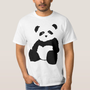 panda plush . t-shirt