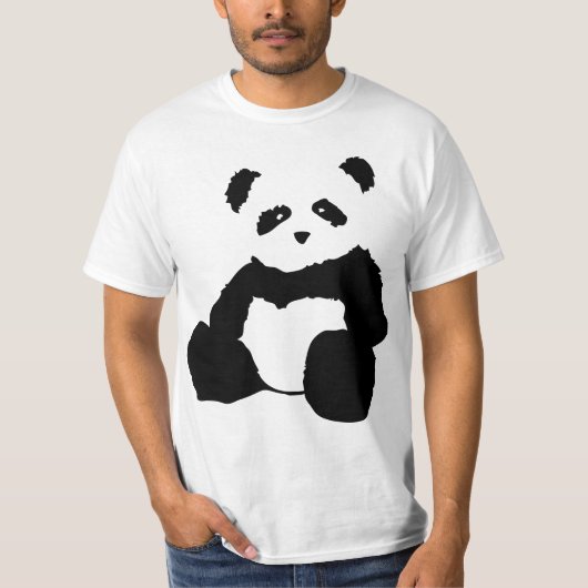 panda plush . t-shirt (Voorkant)
