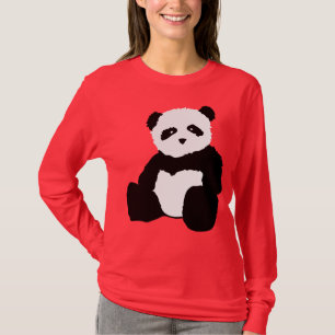 panda plush . t-shirt