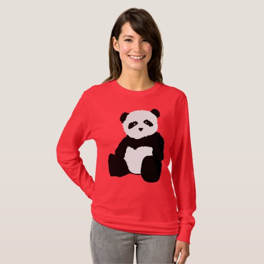 panda plush . t-shirt (Voorkant volledig)
