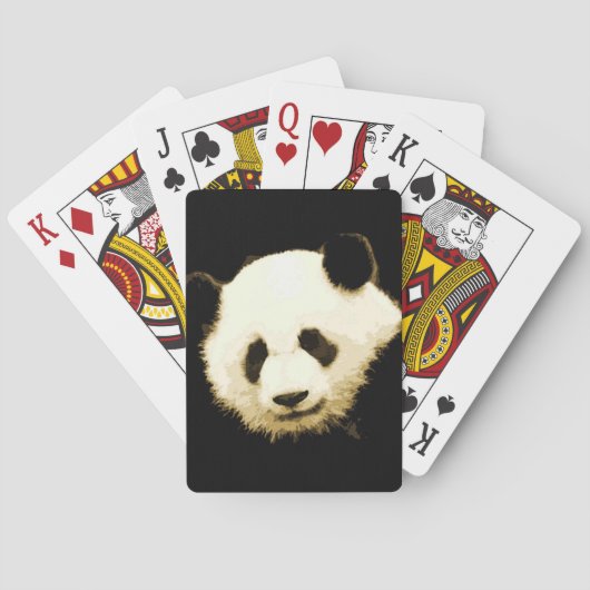 Panda Pokerkaarten (Achterkant)