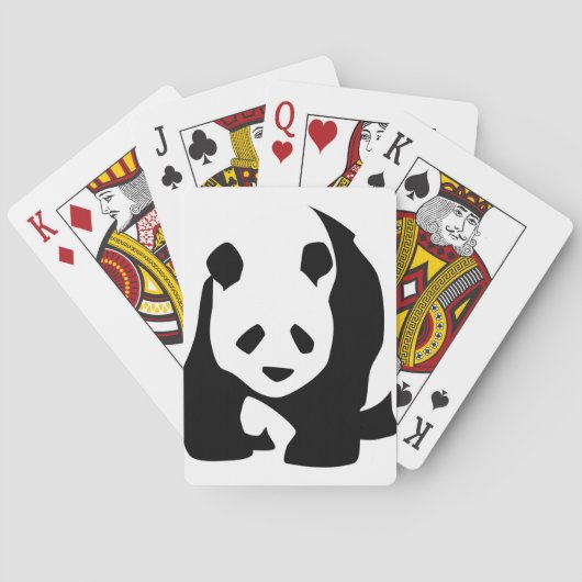 Panda Pokerkaarten (Achterkant)