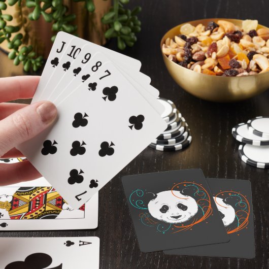 Panda Pokerkaarten (Insitu)