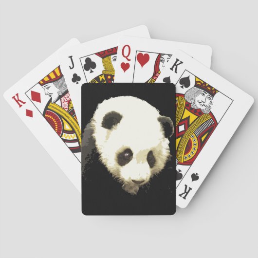 Panda Pokerkaarten (Achterkant)