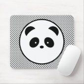 Panda polka dot muismat (Met muis)