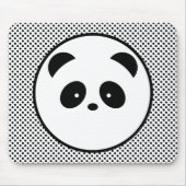 Panda polka dot muismat (Voorkant)