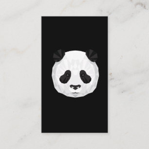 Panda Polygonal Gift for Zookeeper Visitekaartje