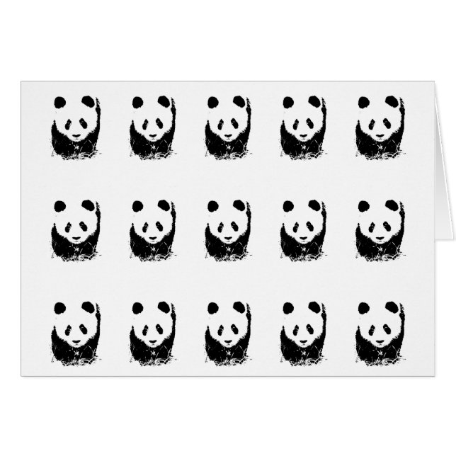 Panda Pop Art (Voorkant Horizontaal)
