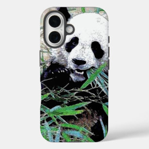 Panda Pop Art iPhone 16 Hoesje