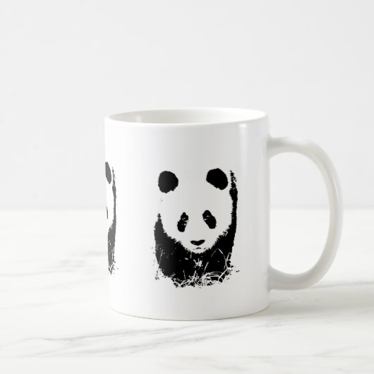 Panda Pop Art Koffiemok (Rechts)